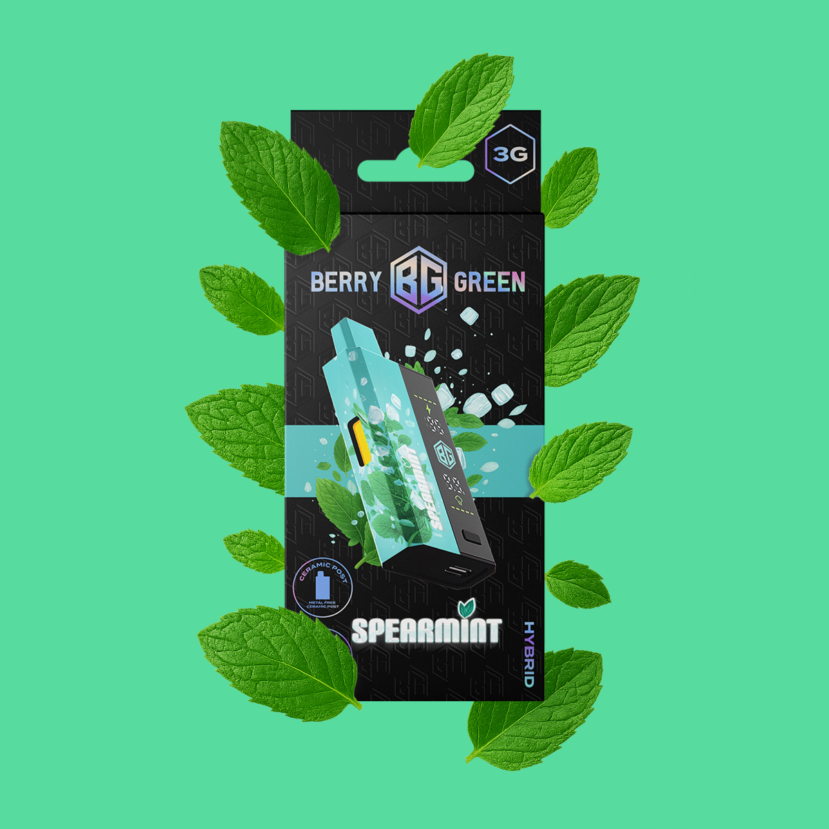 BERRY GREEN - SPEARMINT - DISPOSABLE