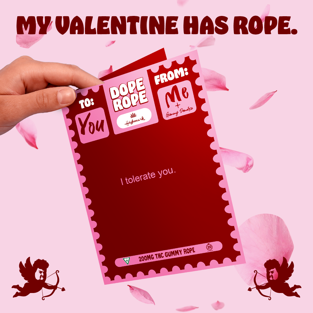 DOPE ROPE 💘Limited Drop💘 “Tolerate You” Rope + Card❤️‍🔥❤️‍🔥❤️‍🔥