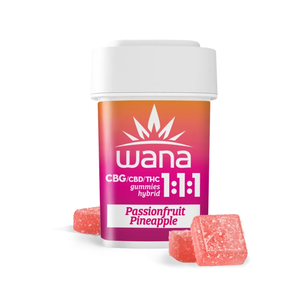 Classic Passionfruit Pineapple 1:1:1 CBD/CBG/THC Gummies [10-Pack] | 100mg
