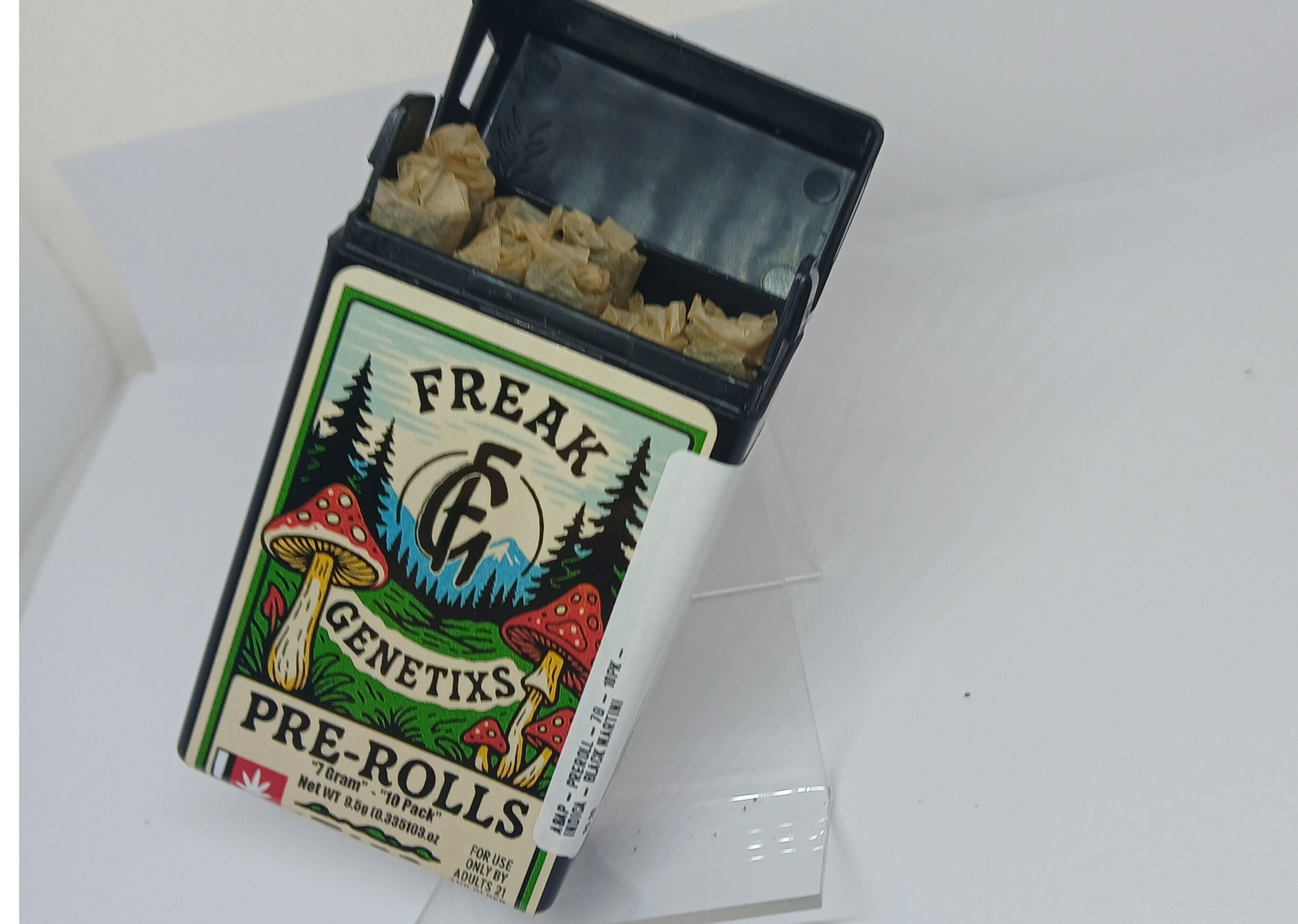 ASAP BUDS - PREROLL - 7G - 10PK - INDICA - BLACK MARTINI
