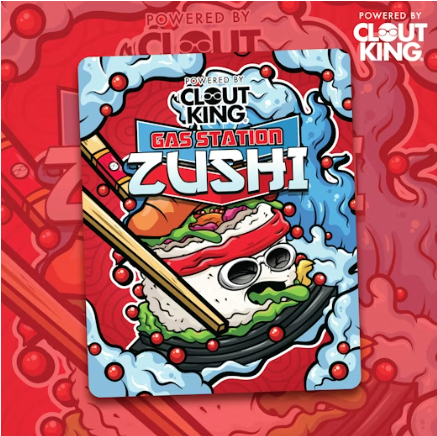 Clout King Gas Station Zushi Cured Resin Sauce Disposable