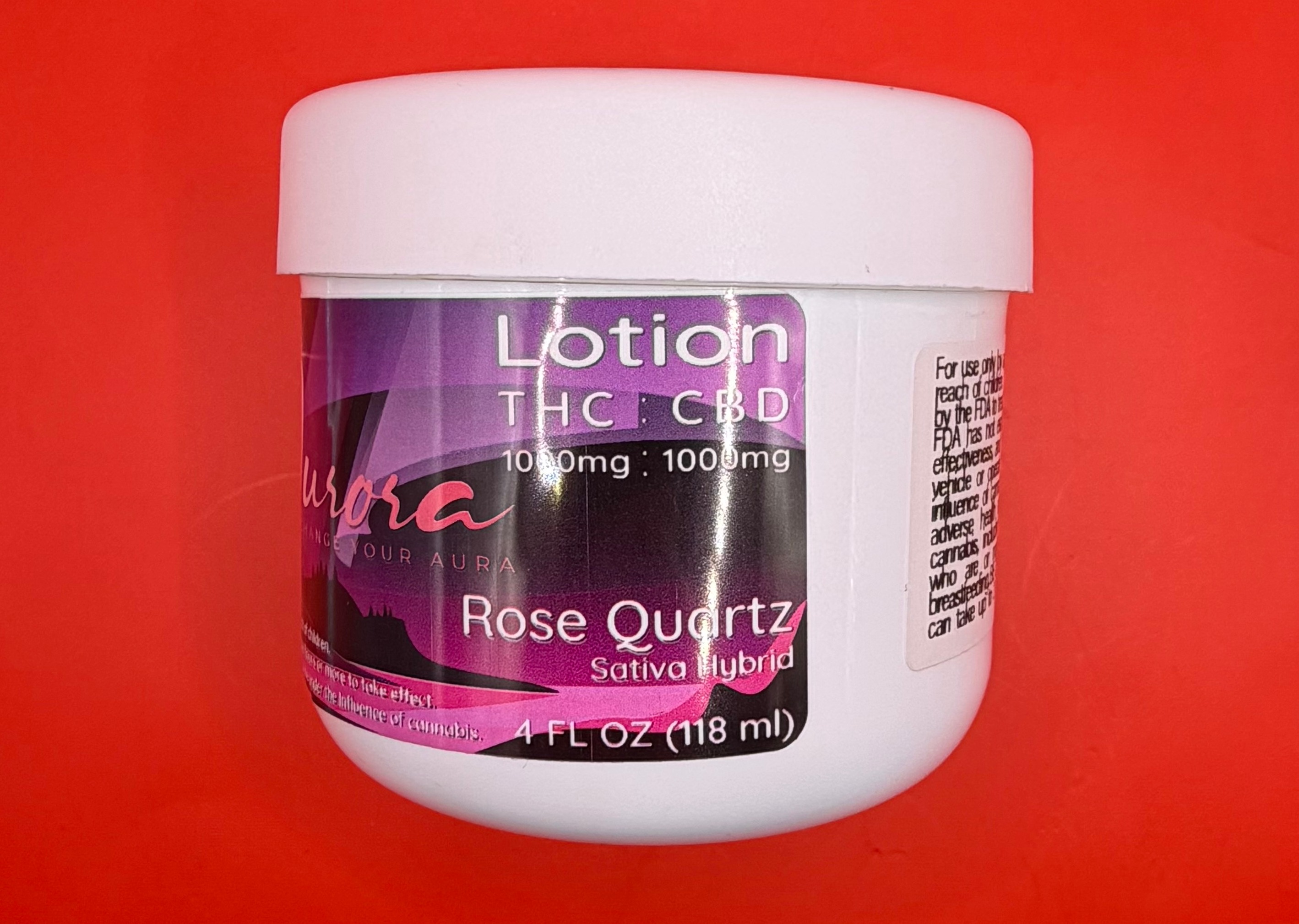 Aurora - Lotion - Rose Quartz 1:1 THC:CBD
