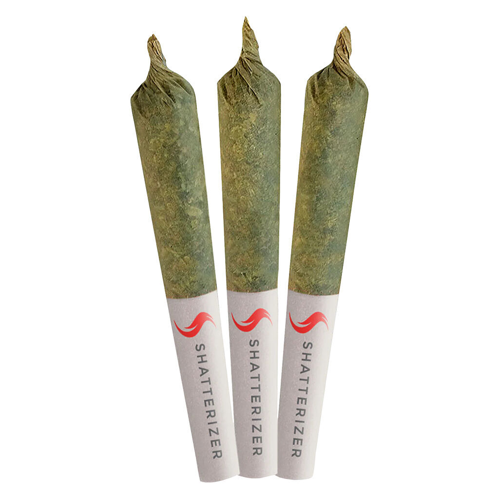 Shatterizer - Pink Gas Shatter Infused Pre-Rolls - 3x0.5g