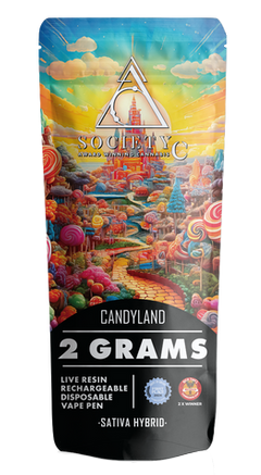 Society C - Live Resin 2G Disposable - CandyLand