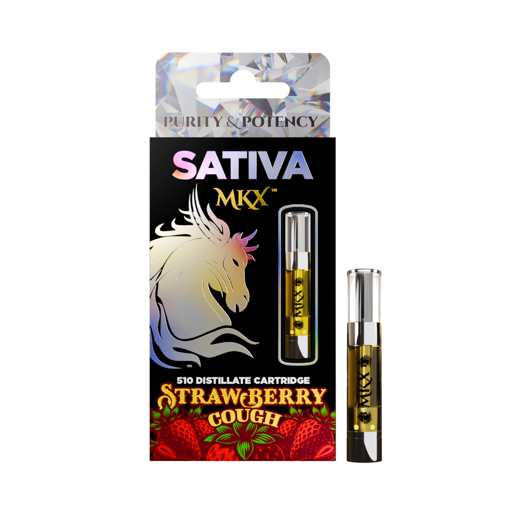 MKX | STRAWBERRY COUGH | SATIVA | 510 CARTRIDGE | 1G | REC