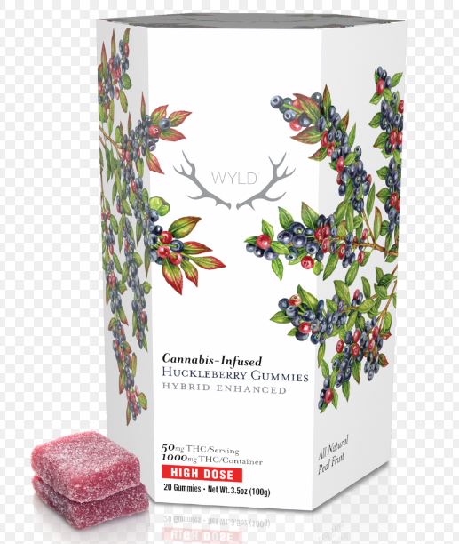 Huckleberry Gummy - THC - 20 PC