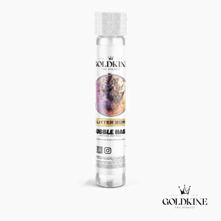 Goldkine | 1g Bubble Hash Infused Preroll | Glitter Bomb
