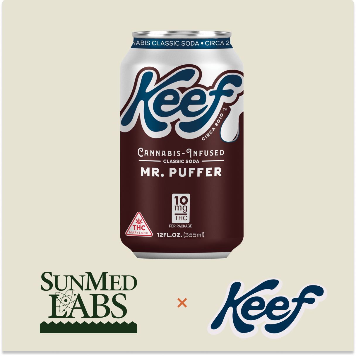 Keef: Mr. Puffer 10mg Infused Soda (12oz.)