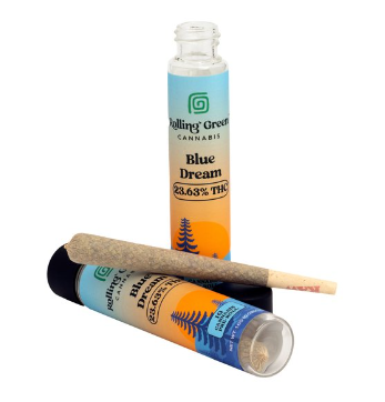 Rolling Green Pre-Roll Blue Dream