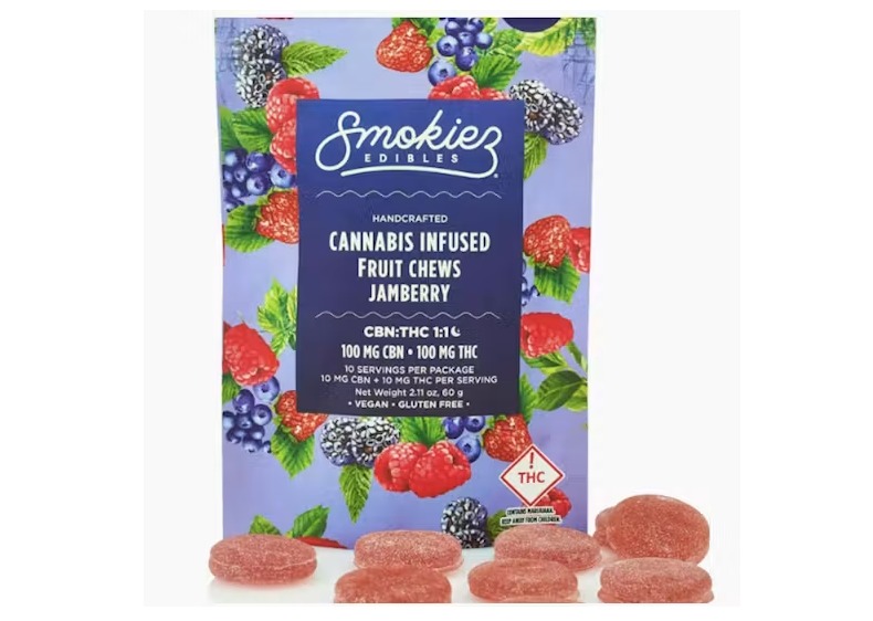Jamberry | THC : CBN  Gummies | 10pk | 100mg