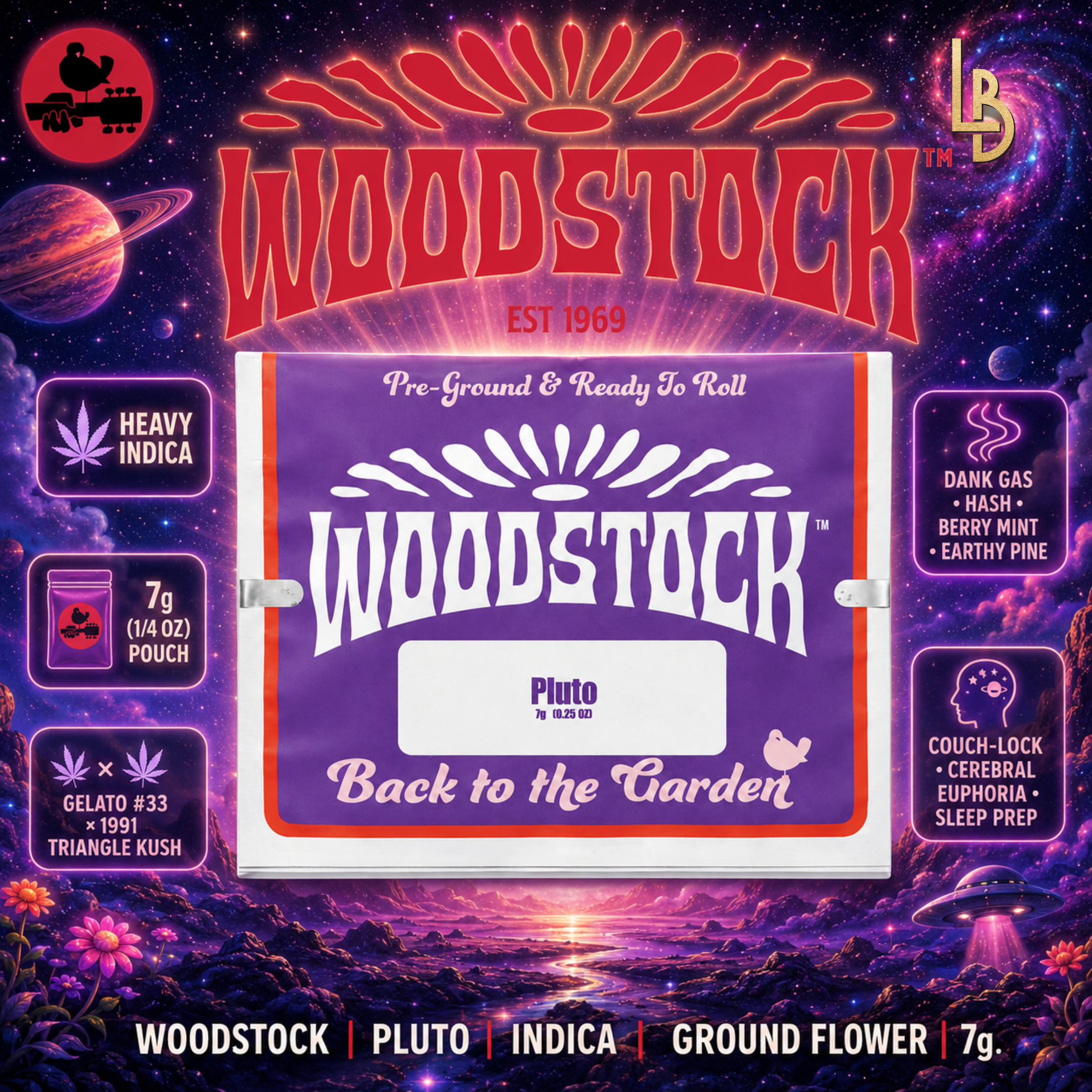 Woodstock Pluto Ground