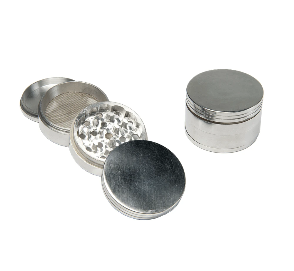 50mm 4 Piece Aluminum Grinder - Grinder - Yellowbird
