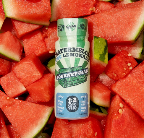 Journeyman Watermelon Lemonade Syrup 1 THC : 2 CBC