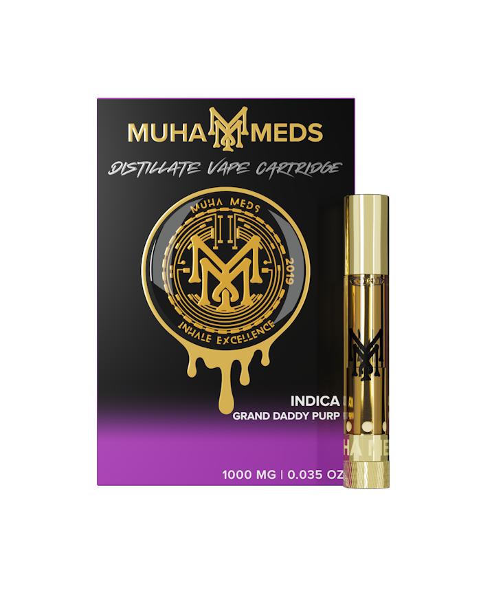Muha Meds | Grand Daddy Purp | 1g Cartridge