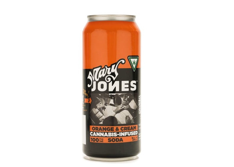 Mary Jones - Soda - 100mg - Orange & Cream
