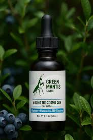 Green Mantis Labs | Sleep Tincture | 600mg THC : 300mg CBN | Blueberry | .6g by Green Mantis Labs - flower cannabis product