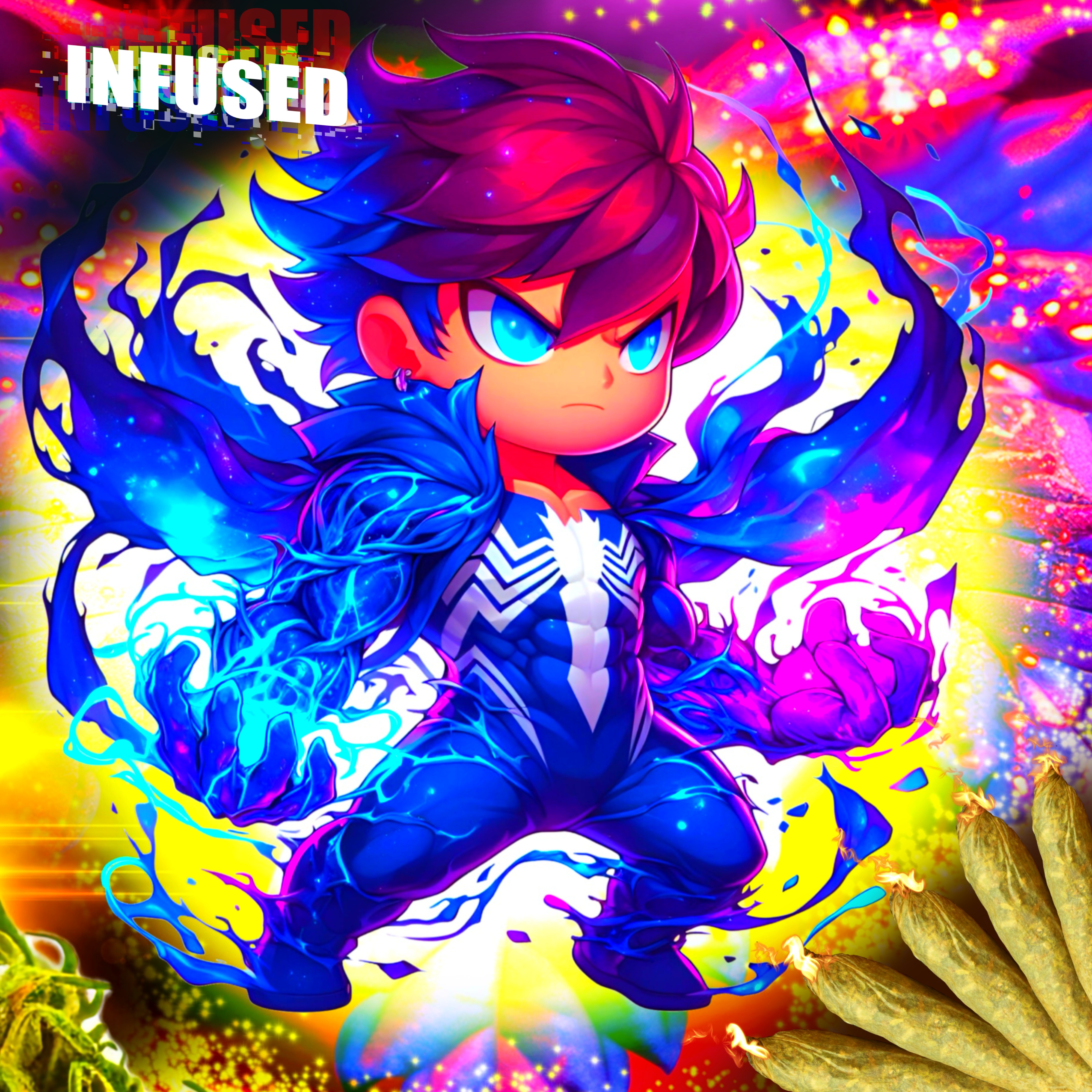 Blue Z | Pre-Roll | 5 Pack Infused | Indica |