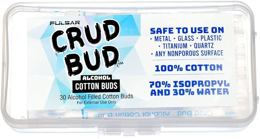 Crud Bud Alcohol cotton swabs 30 pack product photo