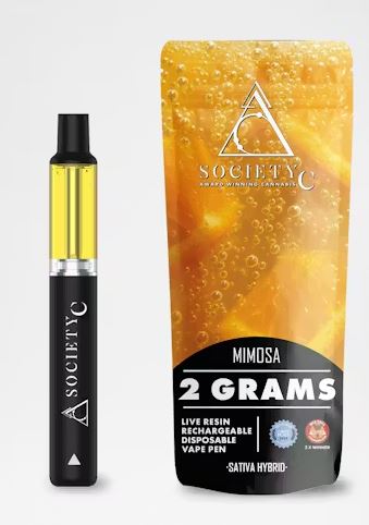 Disposable | Live Resin | Mimosa | 2g | Society C