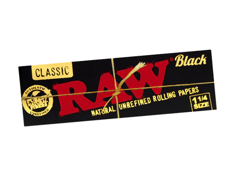 RAW BLACK PAPERS 1 1/4