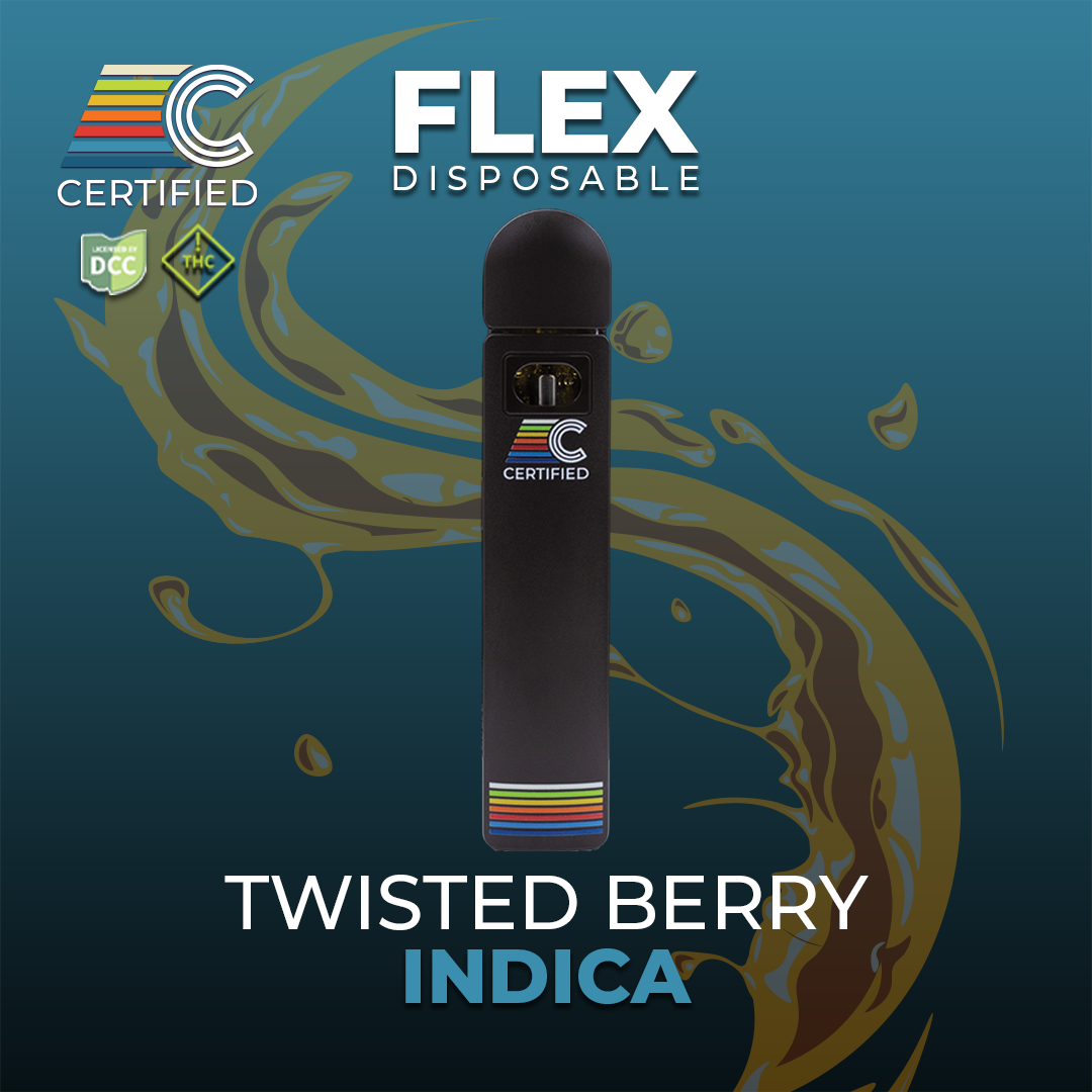 Twisted Berry - Flex 1g Distillate Disposable
