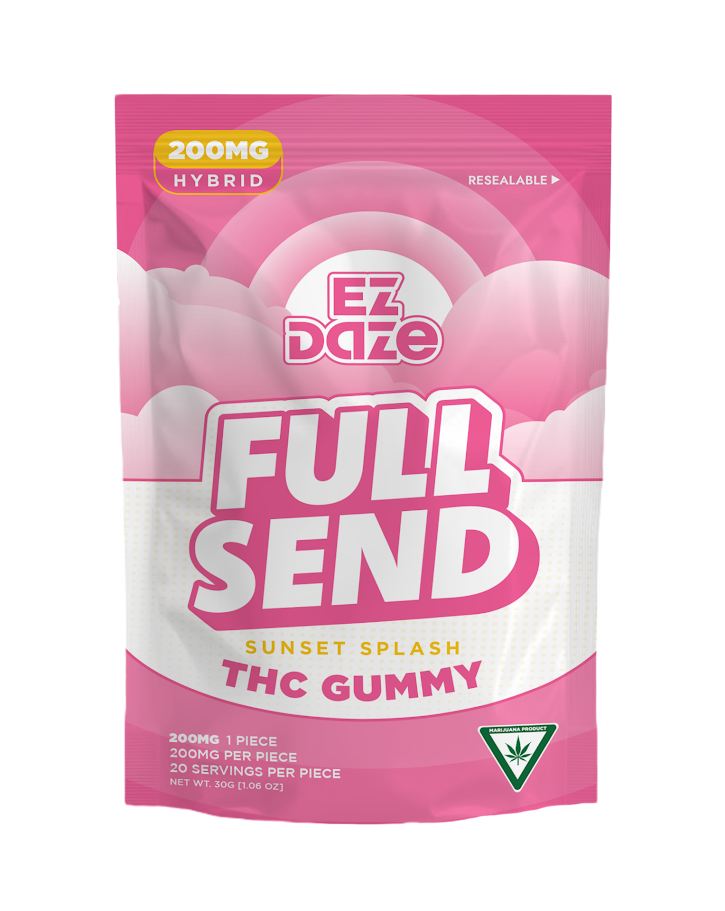 Full Send 200mg Single Gummy - Sunset Splash