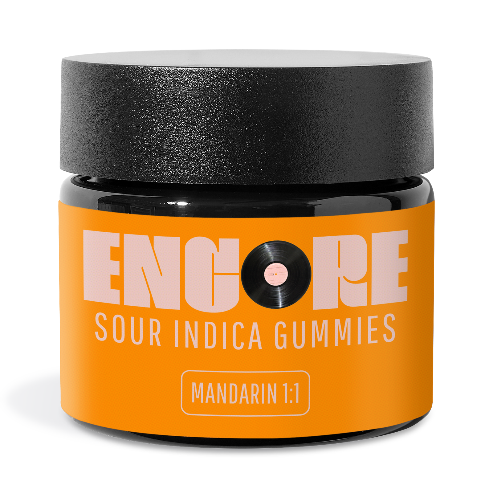 ENCORE Gummies 100mg: Sour Mandarin 1:1 THC:CBD 10pc