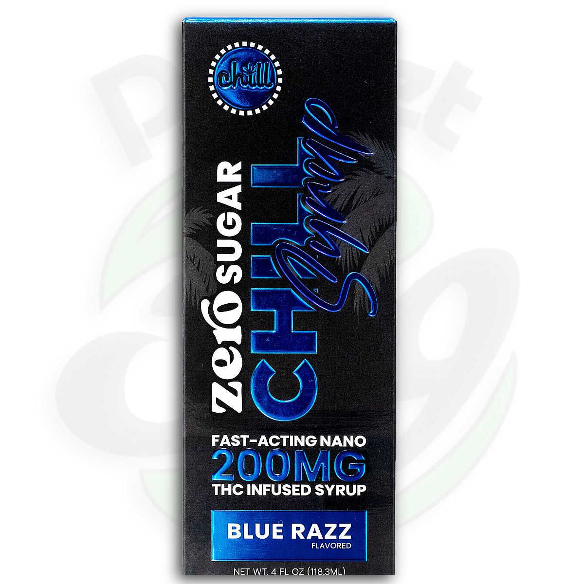 Blue Razz -THC Zero Sugar Syrup | 200mg