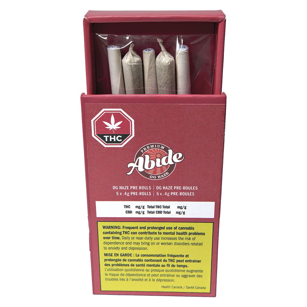 OG Haze Pre-Roll | 5x0.4g