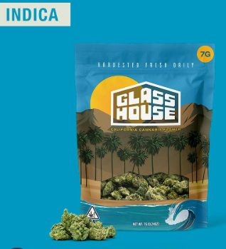 Glass House Farms Black Garlic Gelato Indica Farm Packs