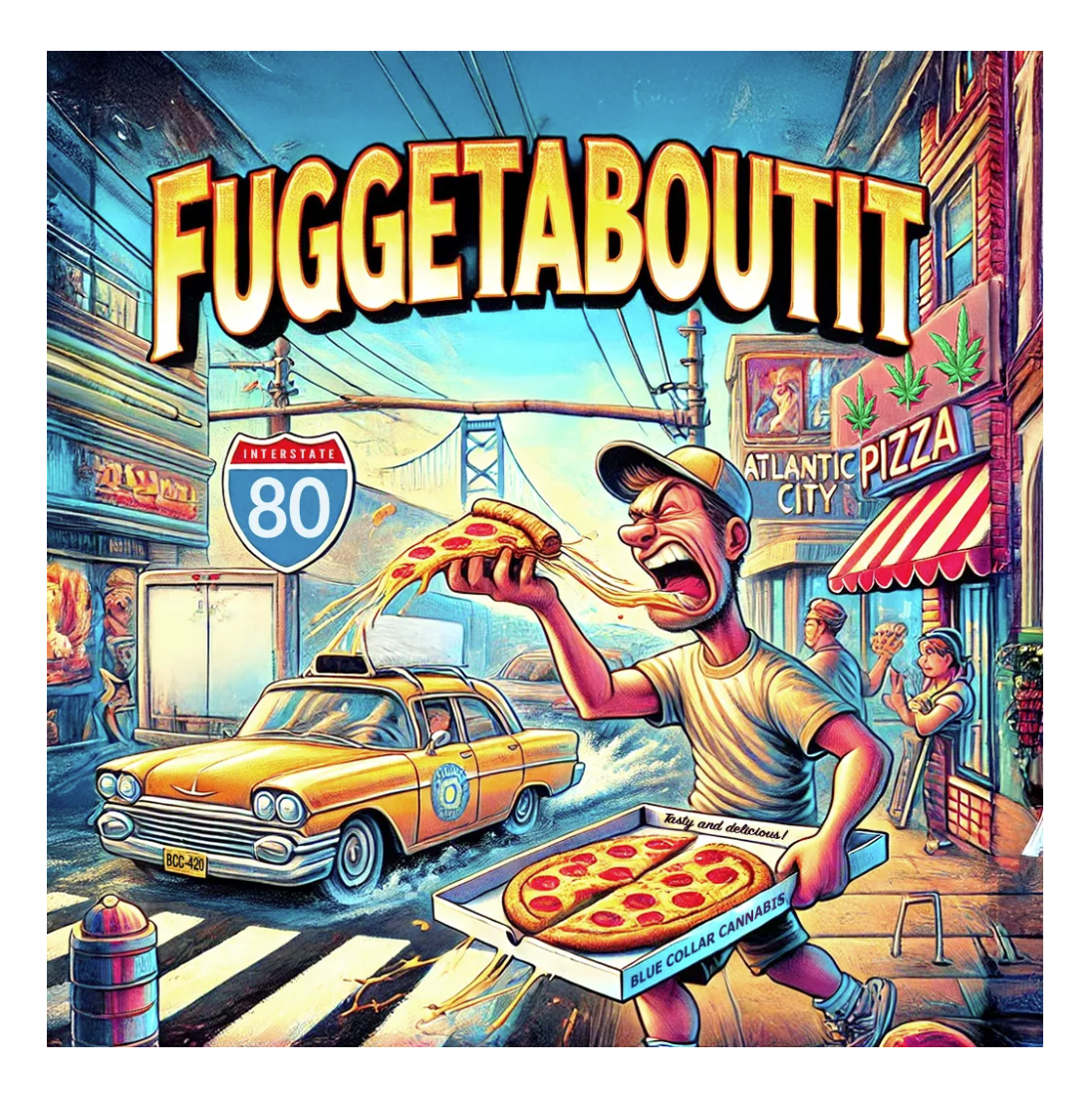 Blue Collar Cannabis - Fuggetaboutit Diamond Infused 3pk Pre-Rolls -