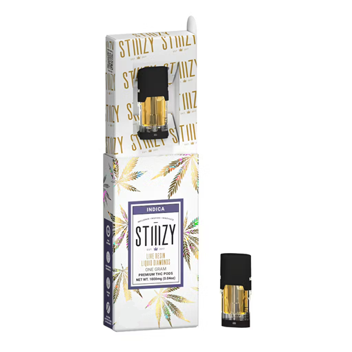 Stiiizy | Tahoe OG | 1G Live Resin Liquid Diamonds Vape Pod w/ Stiiizy Lite Battery (While Supplies Last)