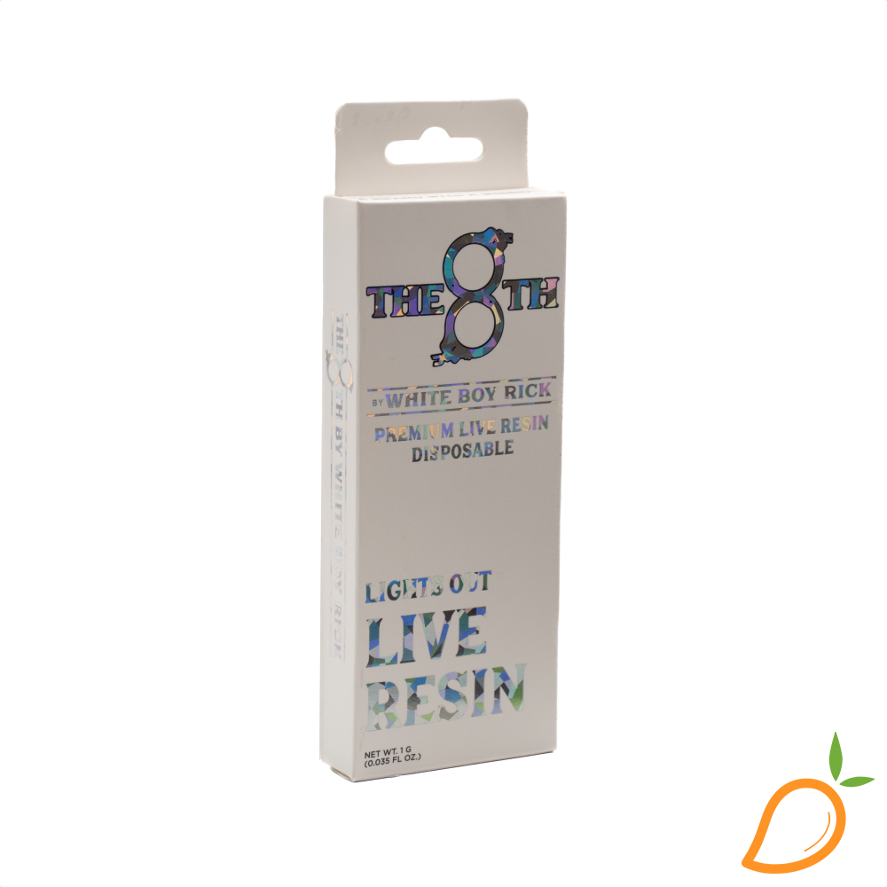 1g Lights Out Live Resin Disposable Vape The 8th