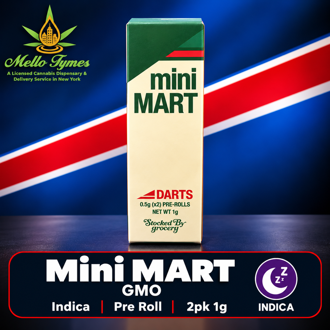 Mini MART | GMO | Indica | 2pk