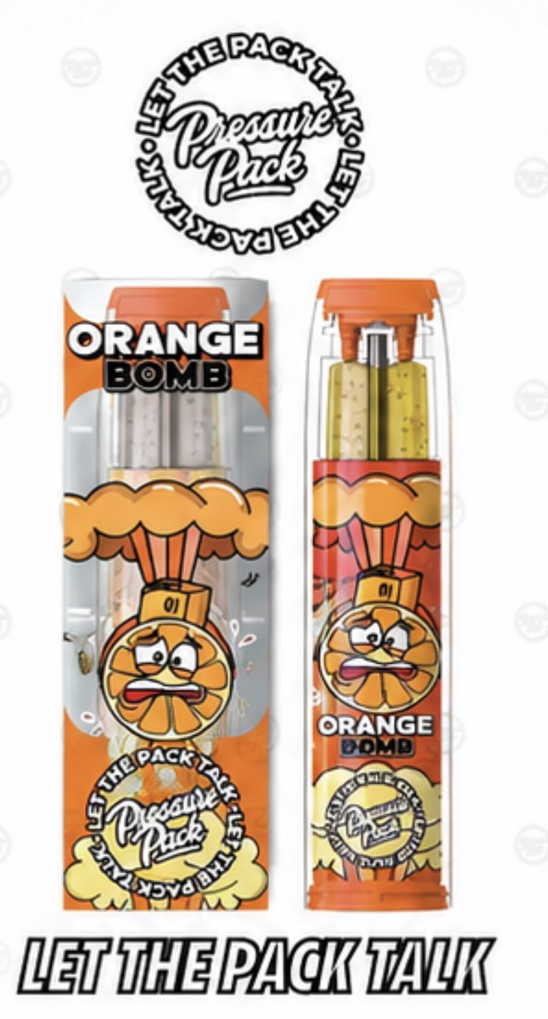 Pressure Pack Disposable Orange Bomb
