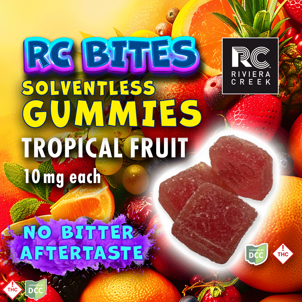 Tropical Solventless Gummies (3Pk)