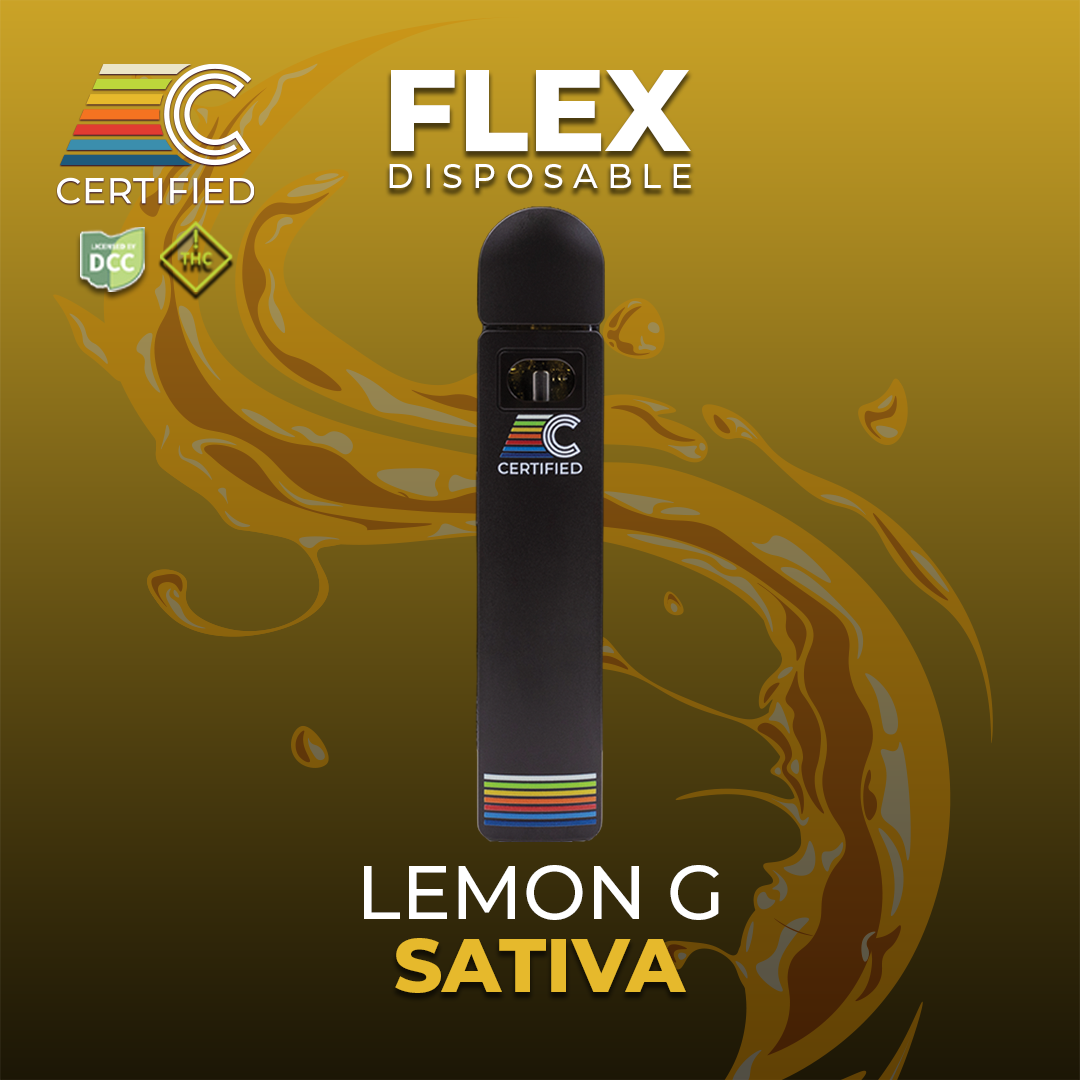 lemon disposable vape Lemon G - FLEX | 1g Distillate Disposable