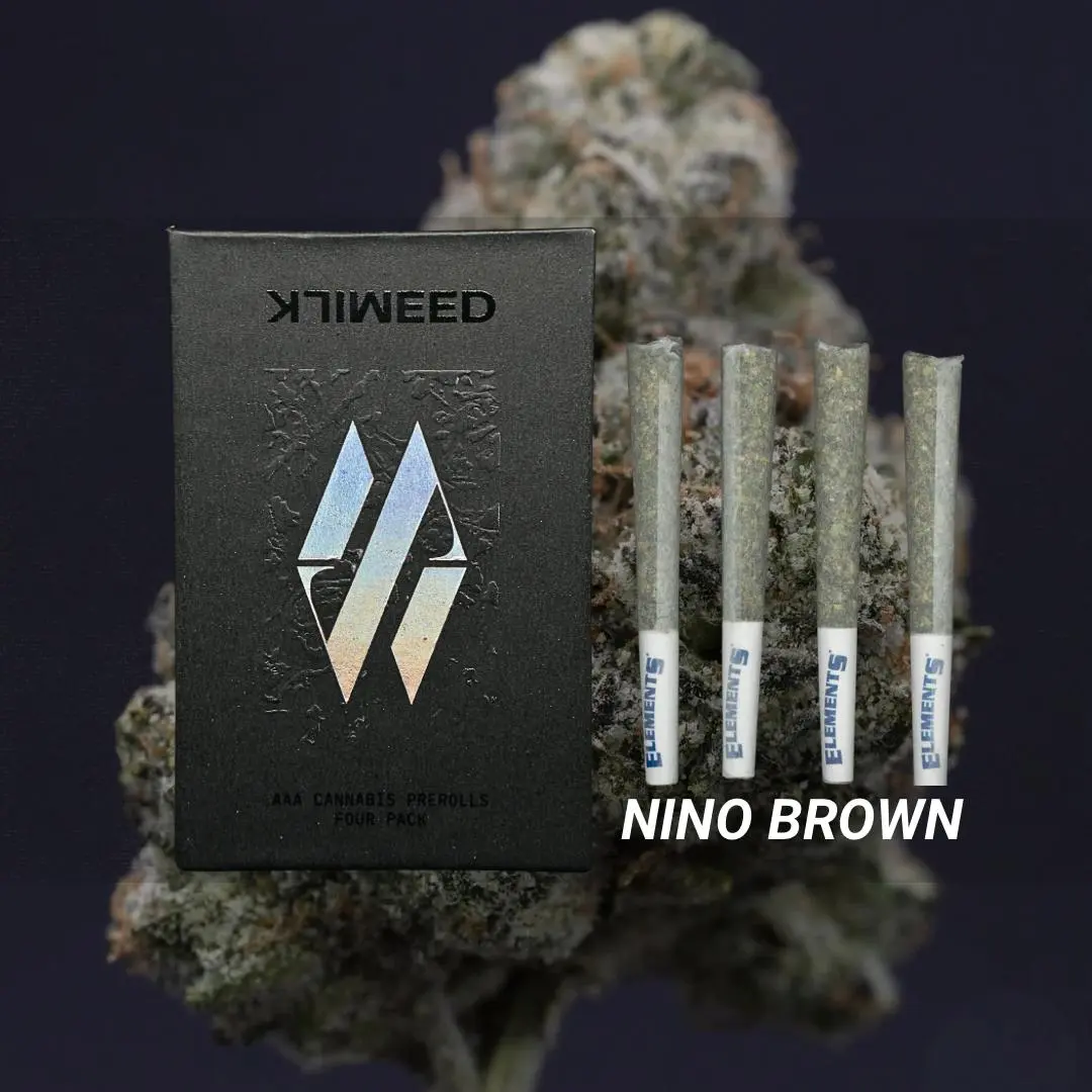Nino Brown | Sativa-Dominant Hybrid | 4 Pk Pre-Rolls