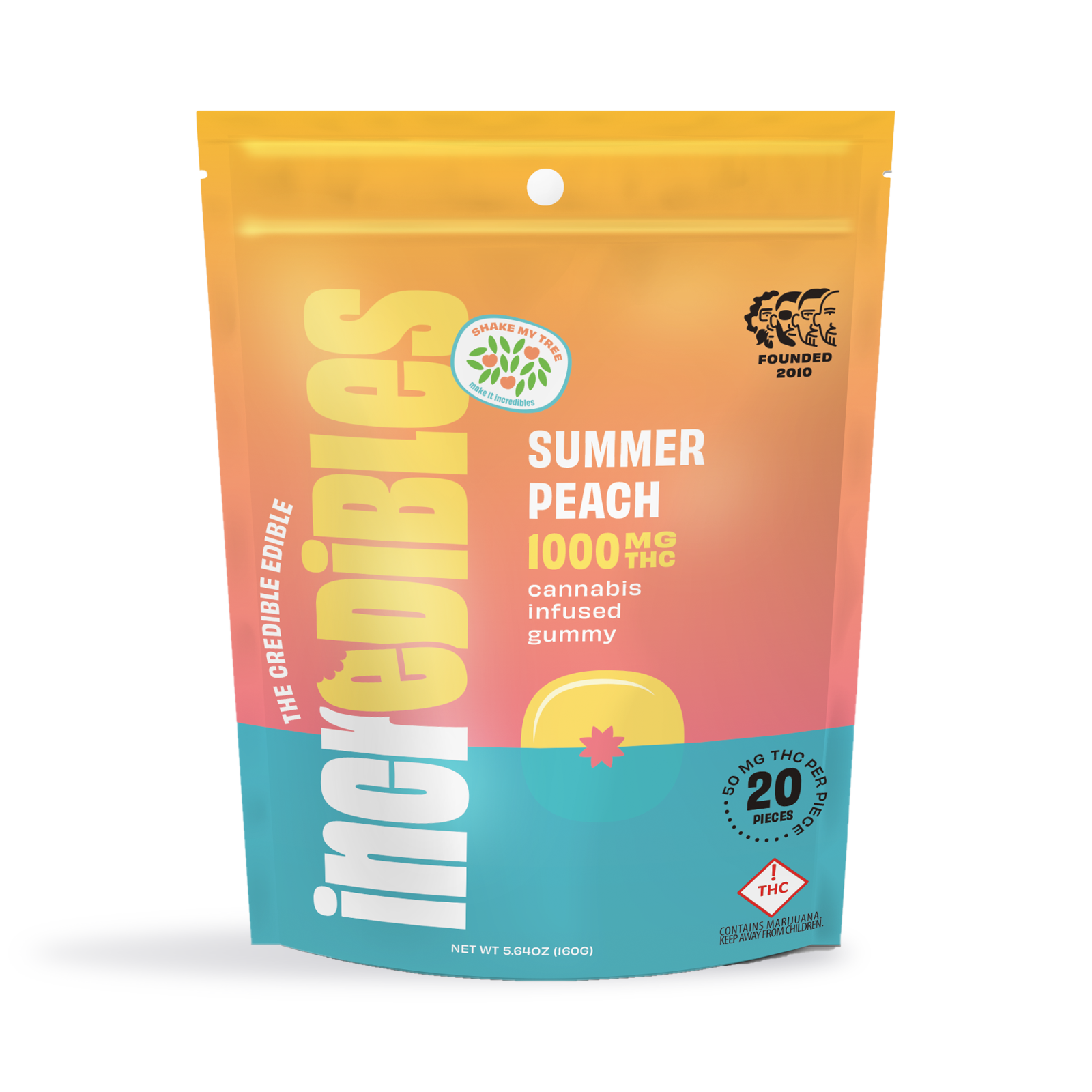 Summer Peach Gummies | 1000mg