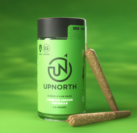 UpNorth - Blackberry Kush (i/h) - Pre-rolls - 5pk/2.5g