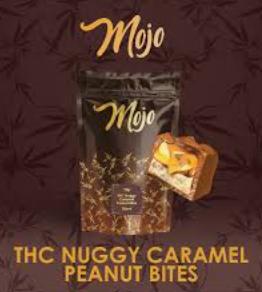 Mojo | Nuggy Caramel Peanut Bites | Infused Chocolate | 200mg