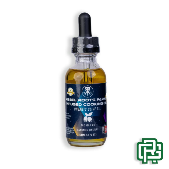 Infused Cooking Oil | Olive Oil | 1000mg | 2 fl oz