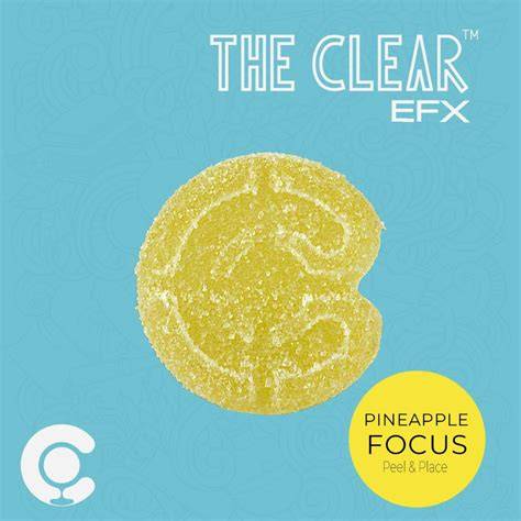 The Clear EFx - Pineapple - 10pk/100mg - Edibles