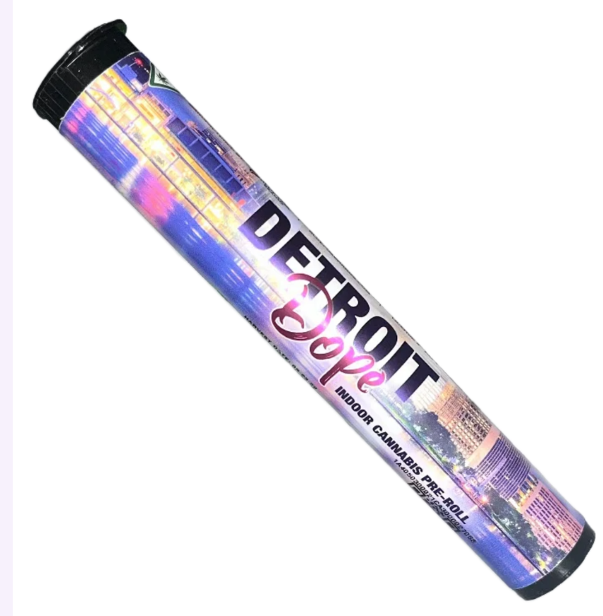 Detroit Dope - Super Sour Diesel - 1.2g Infused Preroll