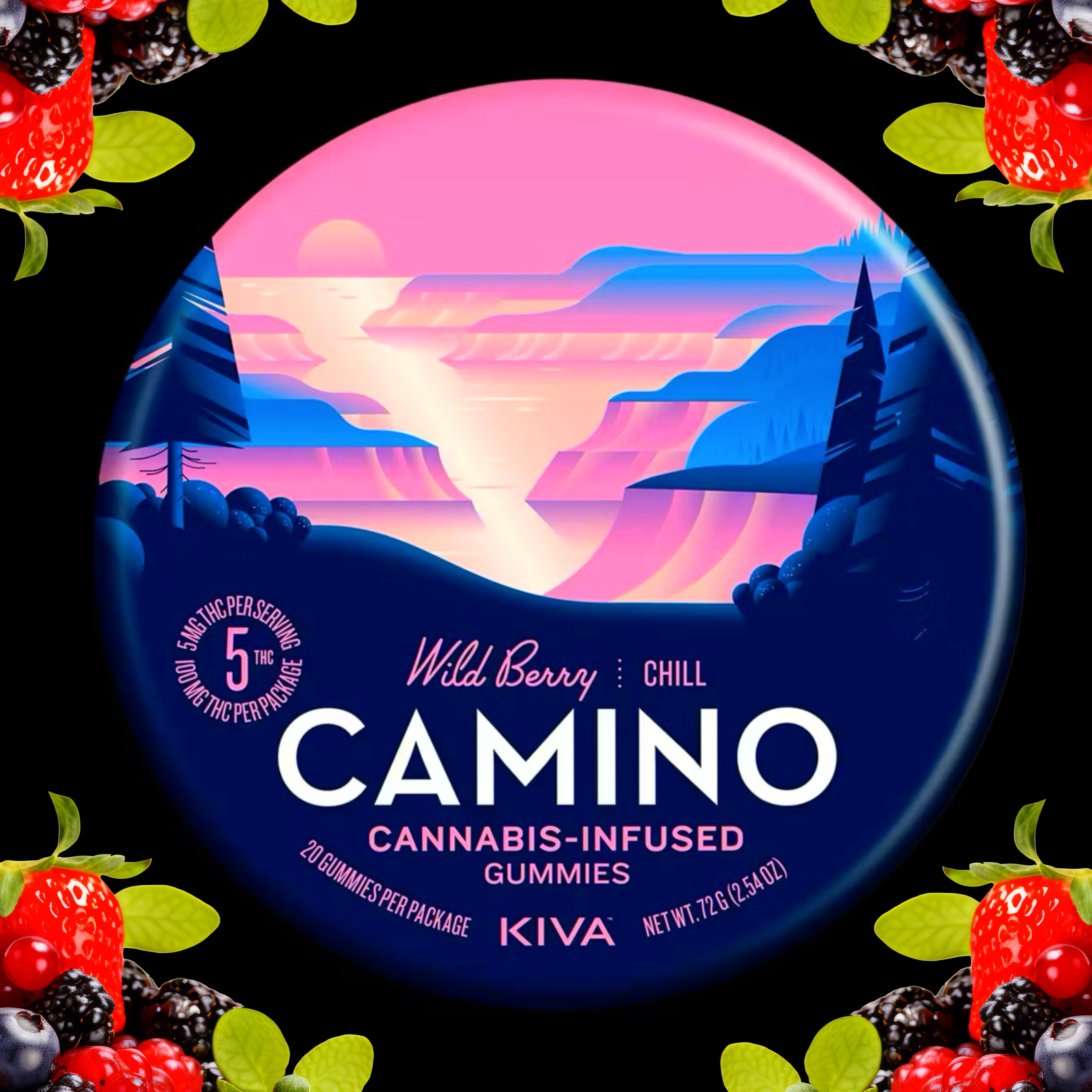 'Chill' Wild Berry Gummies [20pk]