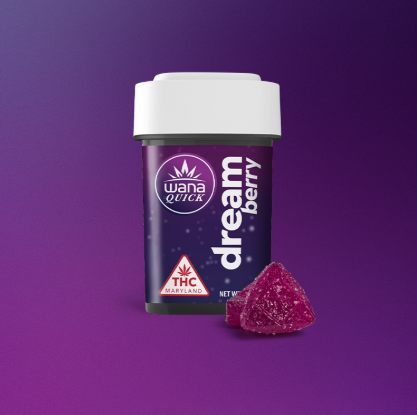 Ⓥ WANA Quick Chews 100mg: Dream Berry 10pk