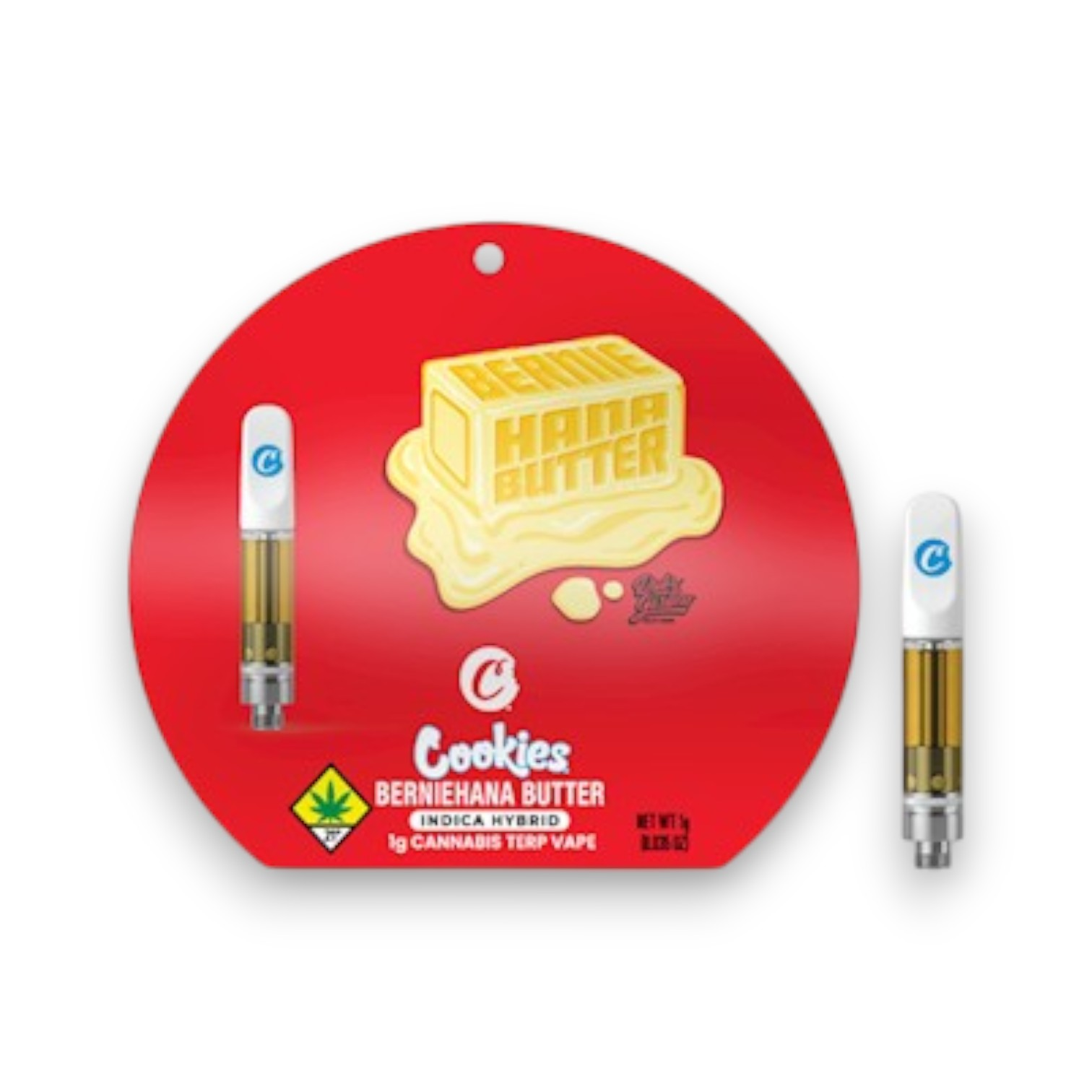 Berniehana Butter Natural Terps Cartridge | 1g