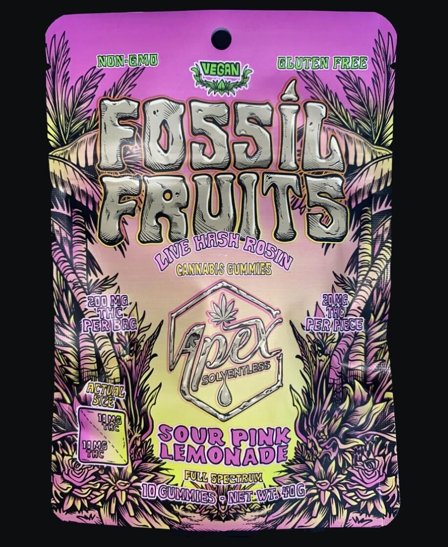 Apex - Fossil Fruits | Rosin Gummies | 200mg
