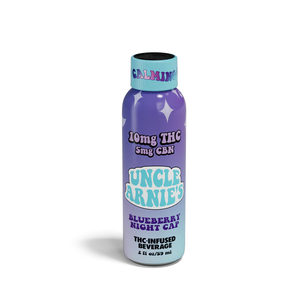 Uncle Arnie's - Infused Beverage - Blueberry Nightcap 4:1 THC:CBN 2oz (100mg)