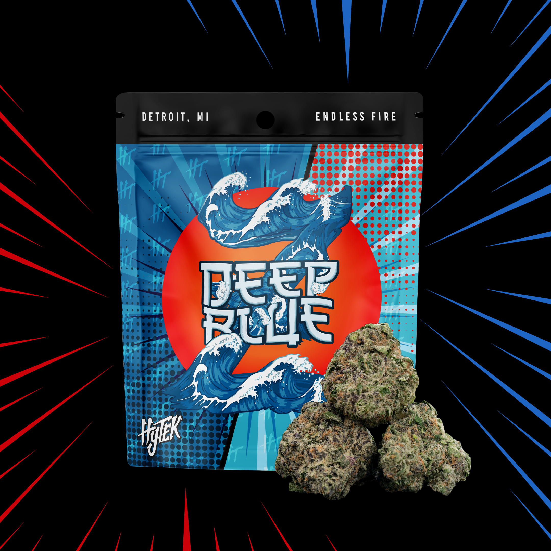 DEEP BLUE Z | 1/8th PRE-PACK | 3.5g